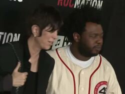 Diane Warren at 2013 Roc Nation Pre-Grammy Brunch 2/9/2013 in West Hollywood, CA.(Footage by WireImage Video/Getty Images Entertainment Video) Stock Footage