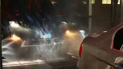 California County Urges Residents To Use Car Washes To Save Water Stock Footage