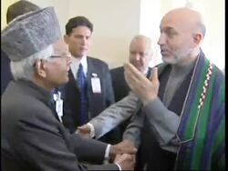 Karzai meets FM Singh News Clip