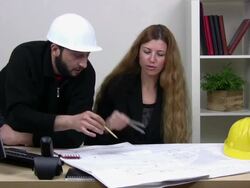 Engineering Office Stock Footage