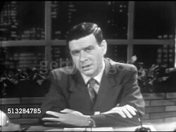 1952: COMMENTARY: Anchor Frank Blair sitting behind desk on set, SOT talking about Kefauver close in Florida, lost, repeating Russell's comment on FEPC, '...will repudiate it.'  Next To Kefauver's headquarters, Raleigh Hotel, Now a word for the women Instructional Video