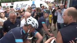 CLEAN : Cycling: Armstrong embarks on controversial Tour stage News Clip