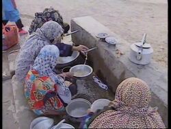 Plight of refugees at camp near Afghanistan border. News Clip