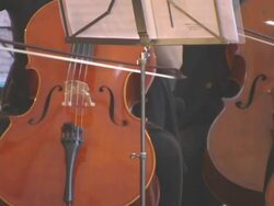 Cello player (HD) Stock Footage