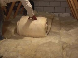 Loft / Attic Insulation HD2 Stock Footage