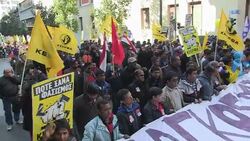 CLEAN : Greeks protest against racism for international UN day News Clip