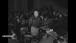 General Dwight D. Eisenhower appears before the House Military Affairs Committee News Clip
