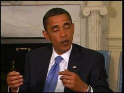 Obama meets Palestinian president, discusses WBank News Clip