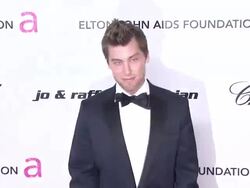 Lance Bass at the 19th Annual Elton John AIDS Foundation Academy Awards Viewing Party - Part 2 at West Hollywood CA. (Footage by WireImage Video/GettyImages) Stock Footage