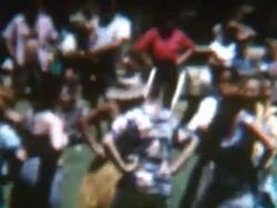 1950's Women Hula Stock Footage