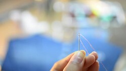 tangles of thread Stock Footage