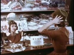 Woman daydreams while driving Stock Footage