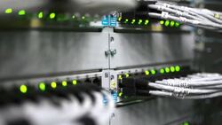 HUB Cable Network Close-up Stock Footage