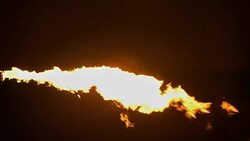 Real Fire 3 Shots Stock Footage