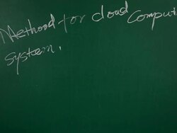 The model formula of cloud computing. Stock Footage