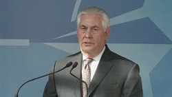 CLEAN : Tillerson denounces Russian aggression in Ukraine News Clip