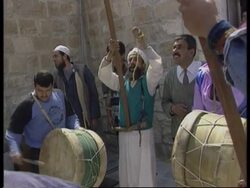 Israel/Nebi Moussa - Easter Processions News Clip