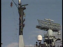 EGYPT: BRITISH AIRCRAFT CARRIER INVINCIBLE ENTERS SUEZ CANAL News Clip