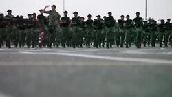 VOICED : Muslim pilgrims flood Mecca for hajj News Clip