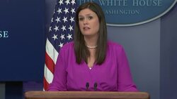 Sarah Sanders Takes on Media, Russia 'Hoax' News Clip