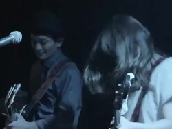 MS TD Shot of Hard core band playing on stage / Taipei, Taiwan, China Stock Footage