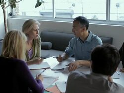 MS TD Business meeting /  New York City, New York, USA Stock Footage
