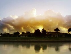 Canals of Marco Island, Florida Stock Footage