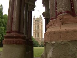 Victoria Tower in Westminster Palace News Clip