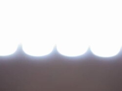 LED Light Flashes Stock Footage