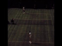 SYND 26-6-72 FIRST DAY OF WIMBLEDON TENNIS News Clip