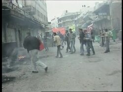 WEST BANK: ISRAELI-PALESTINIAN CLASHES News Clip