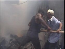 Congo - Cargo Plane Crashes in Residential Area News Clip