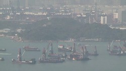 CLEAN : FILE: Stockshots of Hong Kong economy ahead of G20 summit News Clip