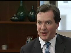 George Osborne Interview on IMF Spring Meeting News Clip