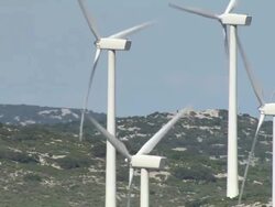 Wind Turbines Stock Footage