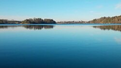 Lake Abtsee, Winter Stock Footage