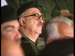 IRAQ: CALL FOR UN TO LIFT TRADE SANCTIONS News Clip