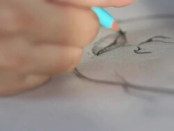 Drawing Stock Footage