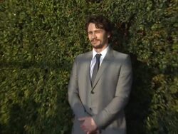 James Franco at The Museum Of Contemporary Art, Lo Stock Footage