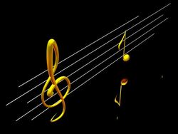 Note dance Stock Footage