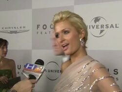 Paris Hilton at the NBC Universal's 68th Annual Golden Globes After Party at Beverly Hills CA. (Footage by WireImage Video/GettyImages) Stock Footage