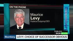 Publicis's Levy: No Catalyst for Stepping Down as CEO News Clip