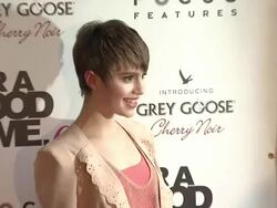 Sami Gayle at "For A Good Time, Call. . ." New York Special Screening Presented By Focus Features Stock Footage