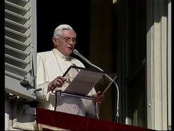 Pope celebrates Angelus ahead of Turkey visit. Vox pops News Clip