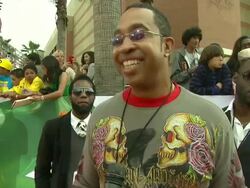 INTERVIEW: John Marshall Jones on what makes the KCA's such a fun show at the Nickelodeon's 2011 Kids' Choice Awards - Arrivals at Los Angeles CA. (Footage by WireImage Video/GettyImages) Stock Footage