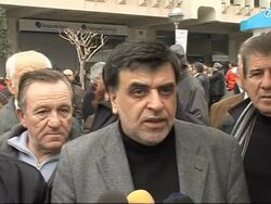 CLEAN: Greek public workers strike against austerity drive News Clip