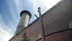 Derrelict steelworks in Bethlehem, Penn News Clip