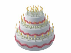 cake creation Stock Footage