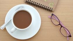 Drink coffee. Stock Footage