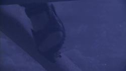 A pilot leaves his crashed airplane. Stock Footage